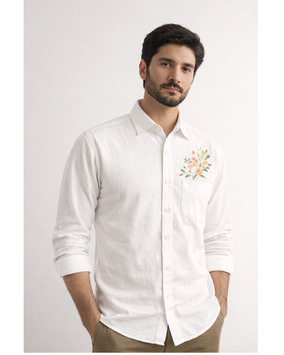 Moms Stitch Premium Casual Cotton Shirt